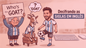 Montagem sobre a sigla em inglês GOAT com Lionel Messi, uma torcedora idosa e uma cabra usando a camisa 10 da Argentina.